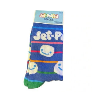 Jet-Puffed Marshmallow Men's Novelty Crew Socks 1 Pair Shoe Size 6-12